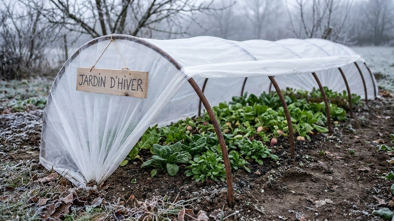 Tunnel nantais pour légumes hiver : la 3e option que les jardiniers oublient trop souvent