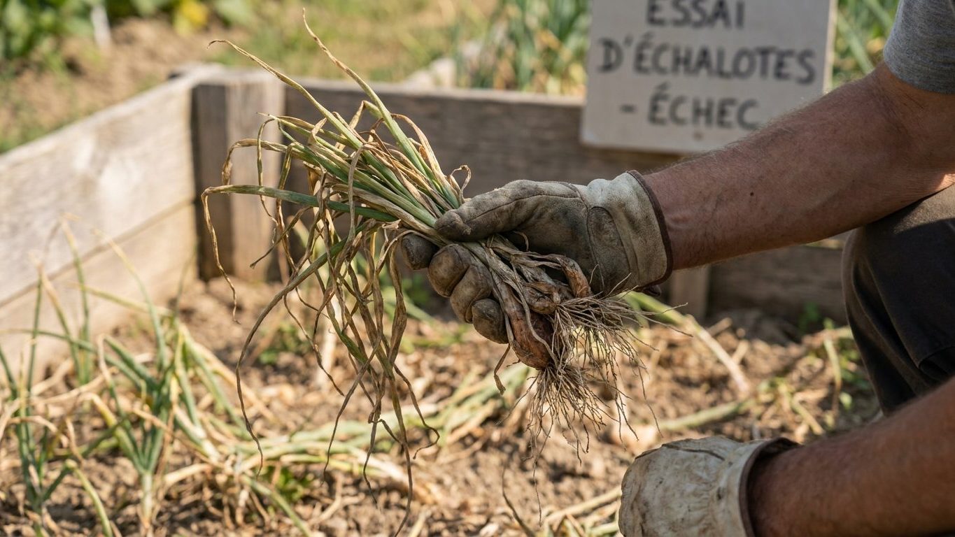 « Je pensais attendre le printemps pour planter mes échalotes grises » : pourquoi je n'ai arraché que des touffes de feuil...