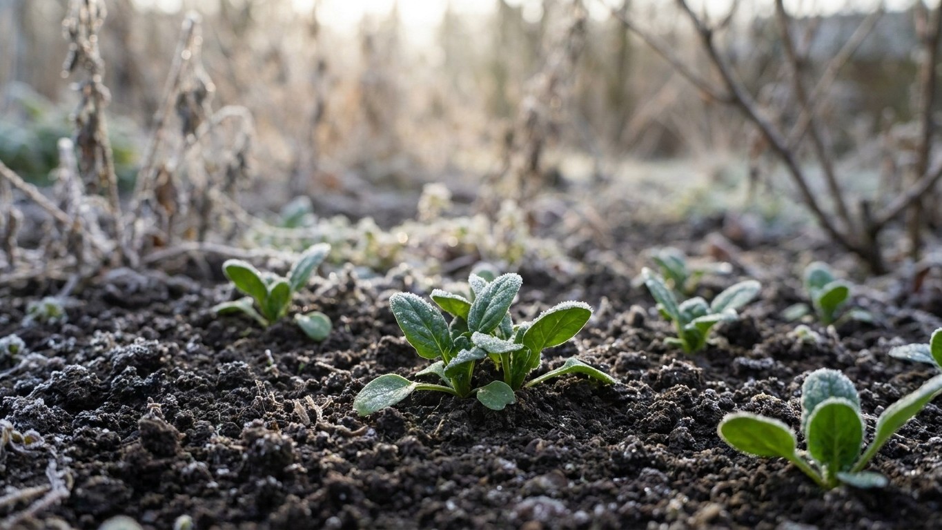« Je pensais qu'ils rattraperaient au printemps » : pourquoi un épinard semé en octobre ne se récolte jamais en hiver
