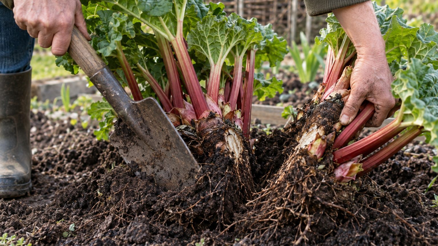 « Je pensais qu'une rhubarbe laissée tranquille pendant cinq ans ne pouvait que mieux produire » : pourquoi la mienne ne d...