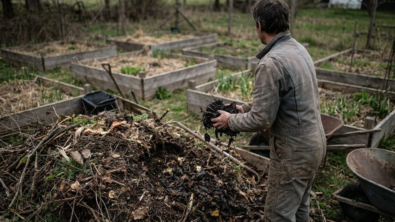 Pourquoi les maraîchers ne jettent jamais les feuilles de noyer au compost en octobre : ce qu'elles laissent derrière elle...