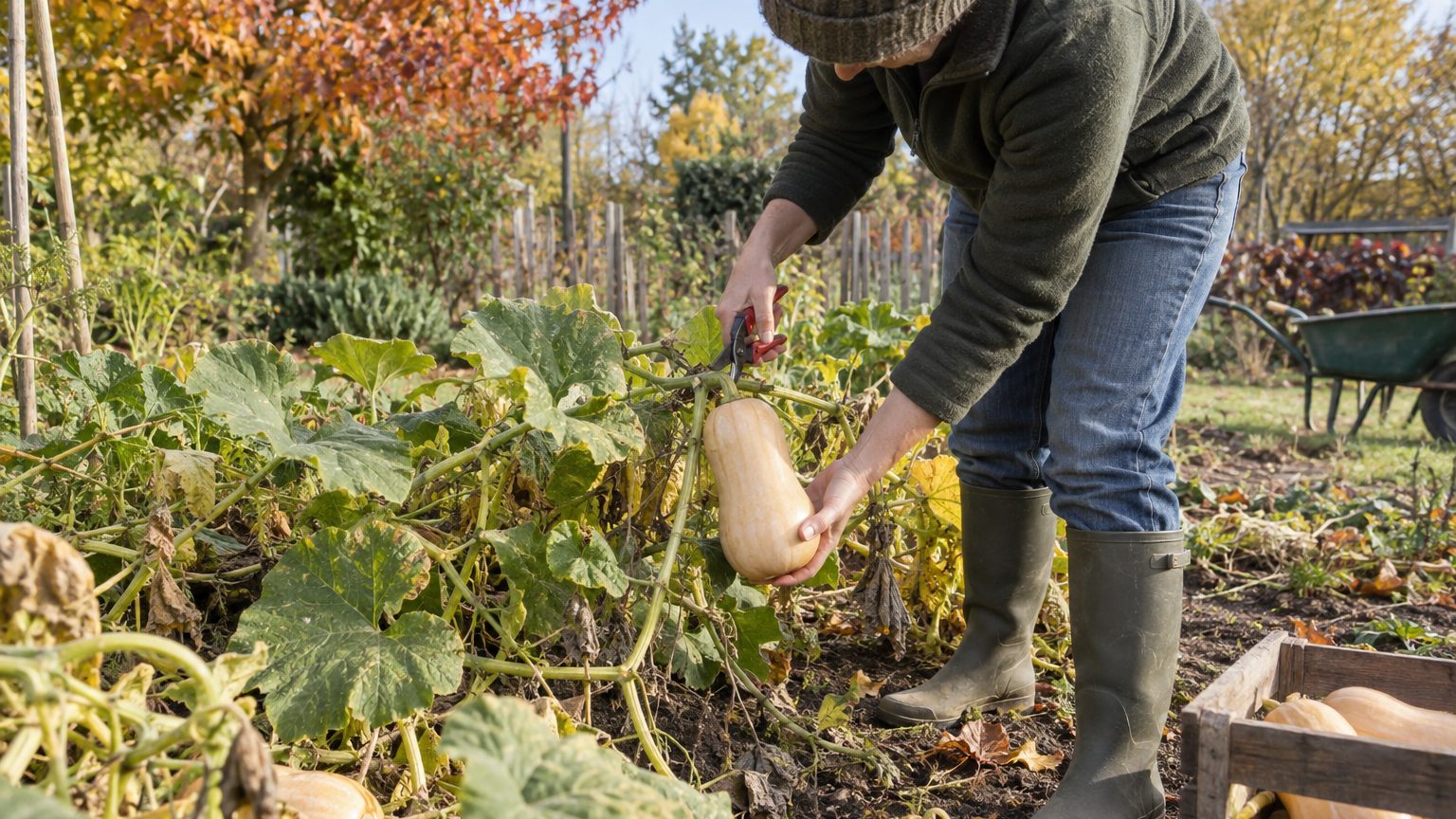 Si vos courges pourrissent une à une en cave dès décembre, ce n'est pas l'humidité : c'est la façon dont vous les avez ram...