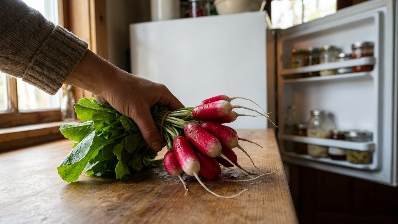 Si vos radis deviennent mous et creux au frigo en quelques jours, ce n'est pas le froid : c'est ce que vous avez laissé de...