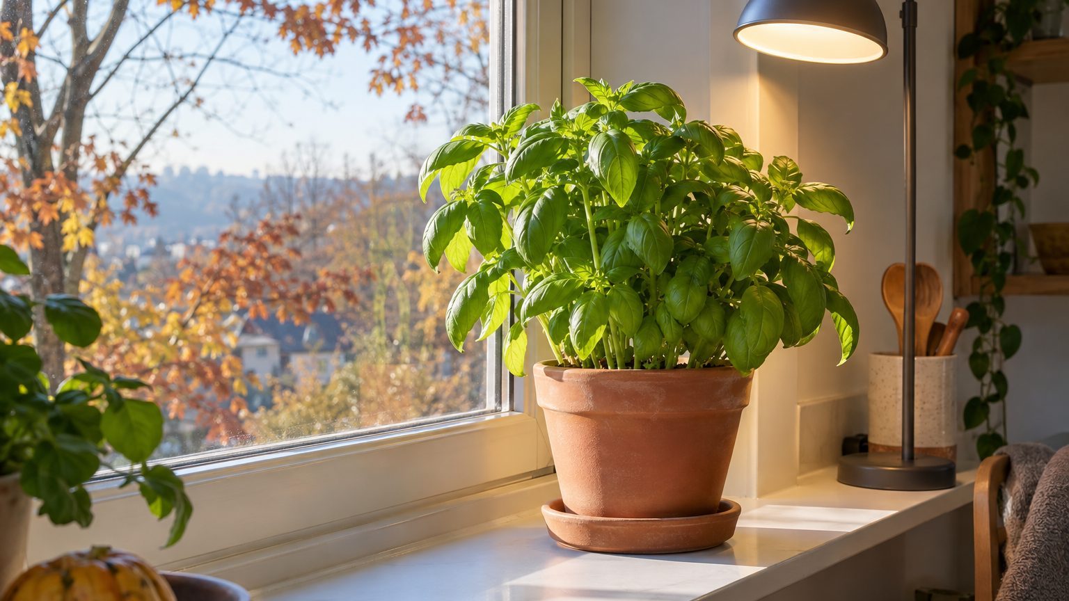 Basilic en hiver : dehors, en pot ou à l'intérieur ?