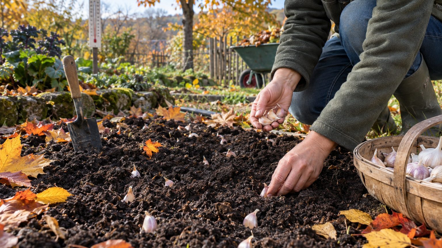Calendrier de plantation d'automne : ail, oignon et échalote par région