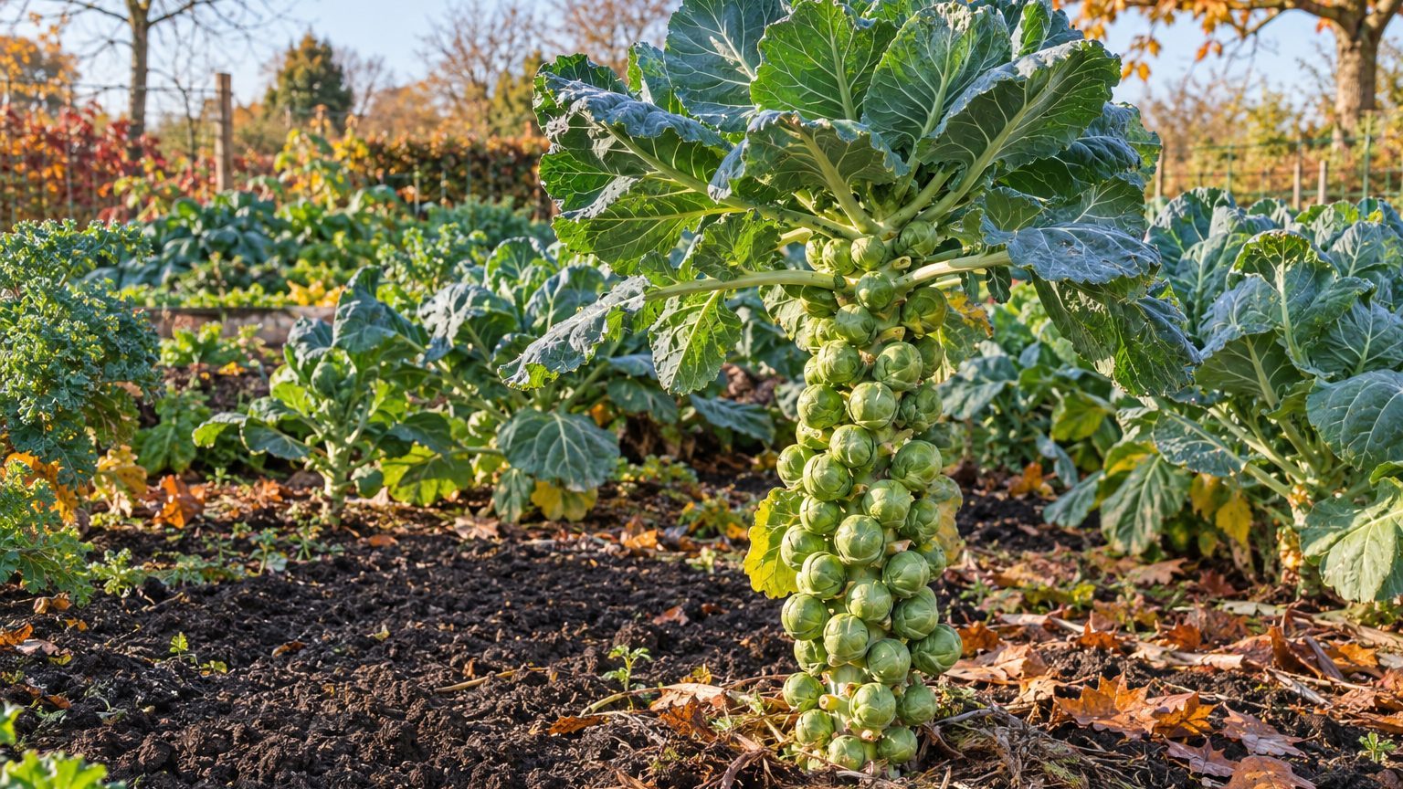 Choux de Bruxelles : pourquoi ils restent petits et quand les étêter