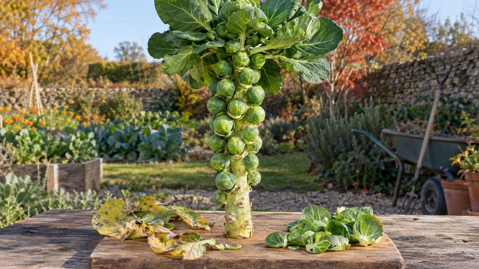 Choux de Bruxelles : quelles feuilles enlever et lesquelles manger