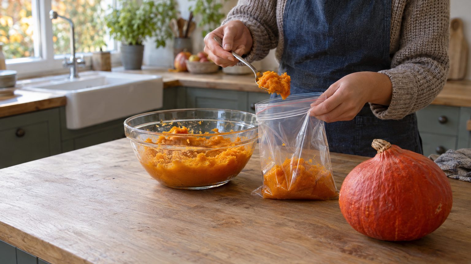 Comment congeler du potimarron sans perdre sa saveur