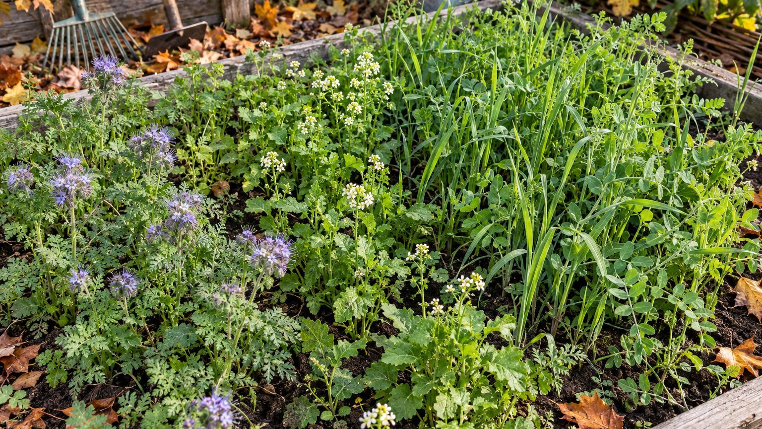 Engrais verts au potager : quoi semer, quand, à quelle dose