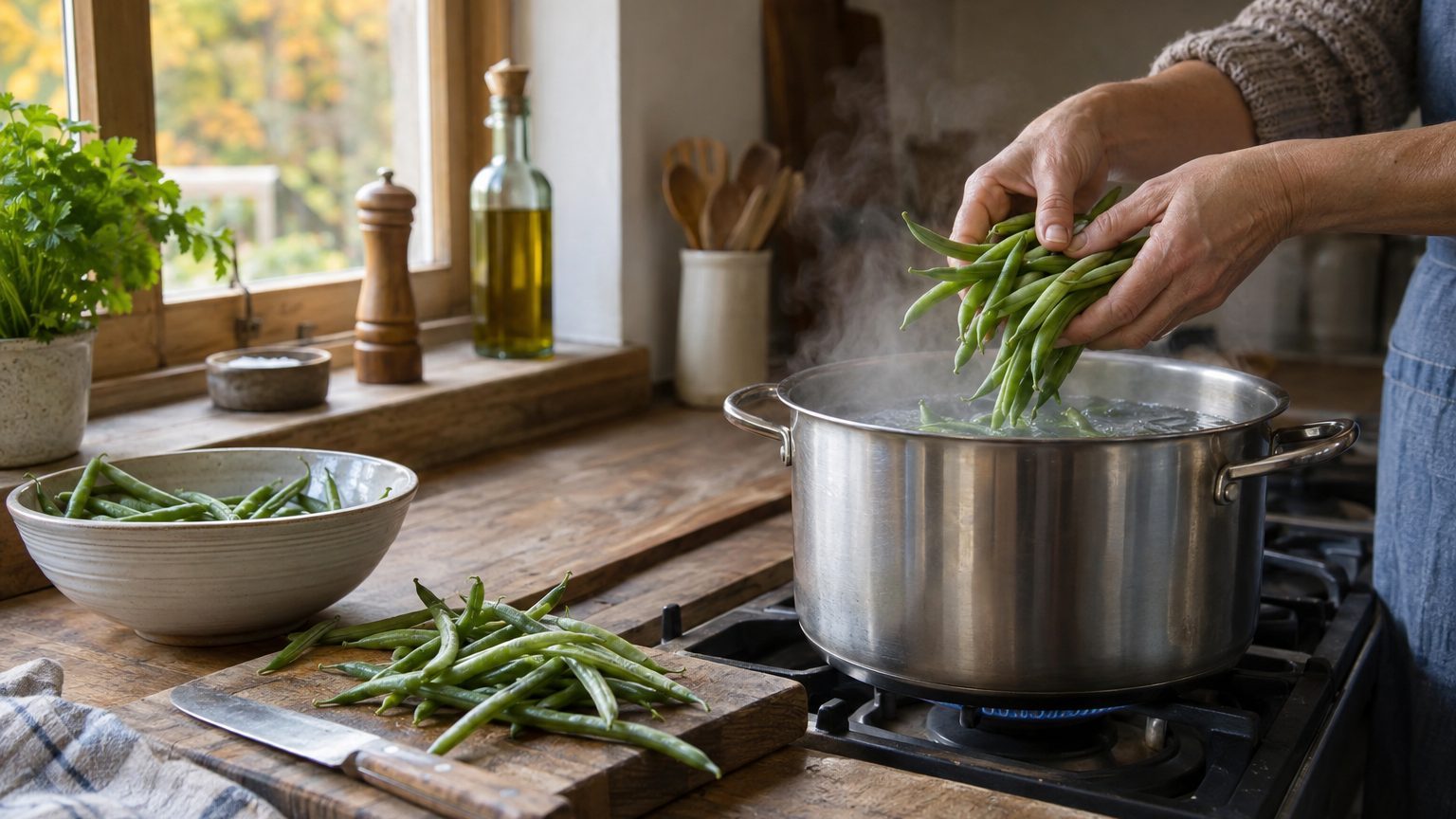 Faut-il blanchir les haricots verts avant de les congeler ?