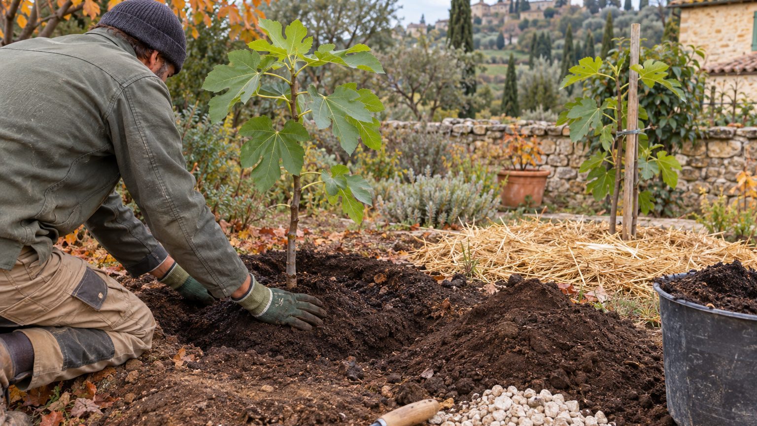 Figuier : planter en pleine terre, du terreau au premier hiver