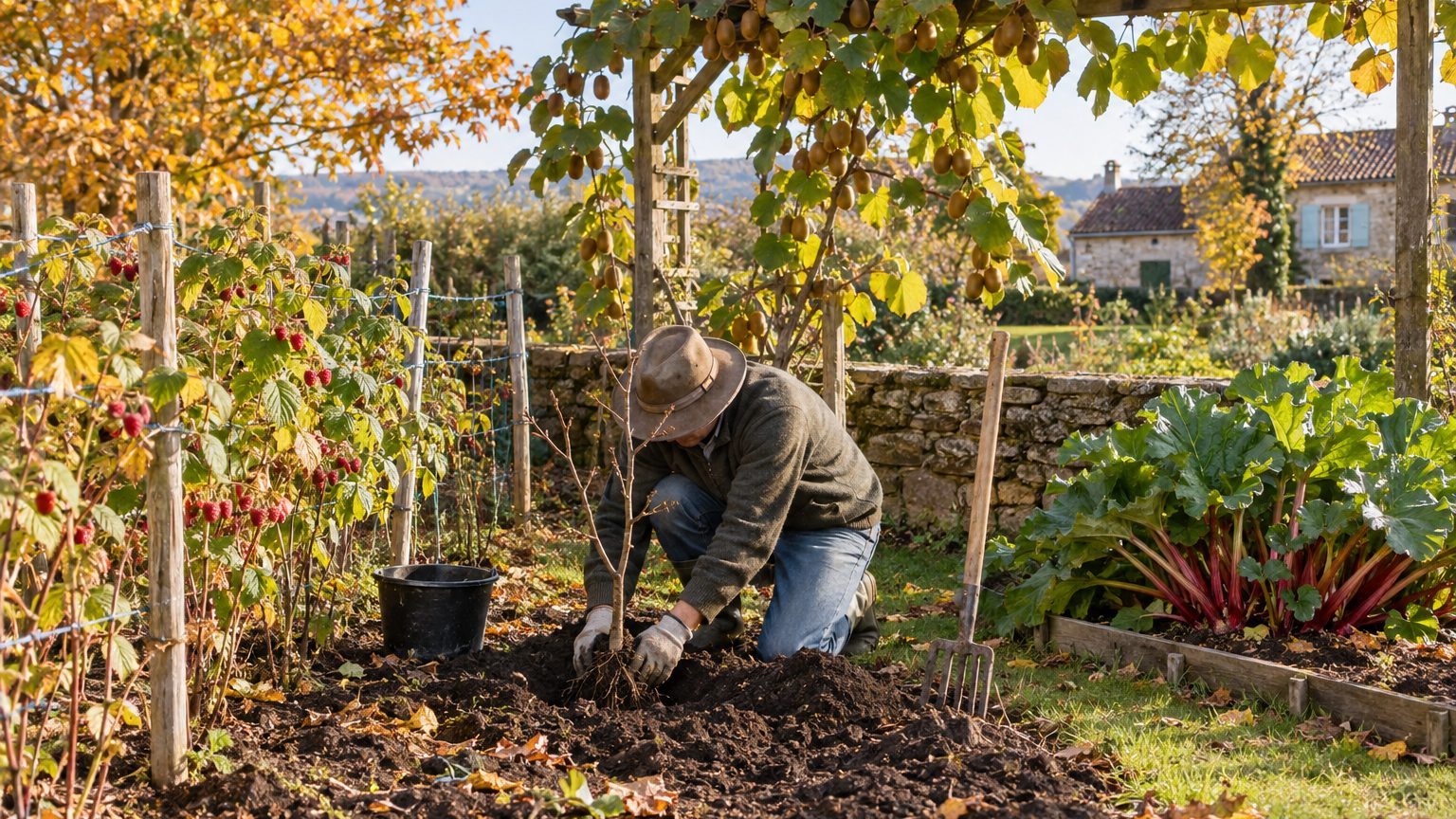 Figuier, rhubarbe, framboisiers : réussir sa plantation au jardin