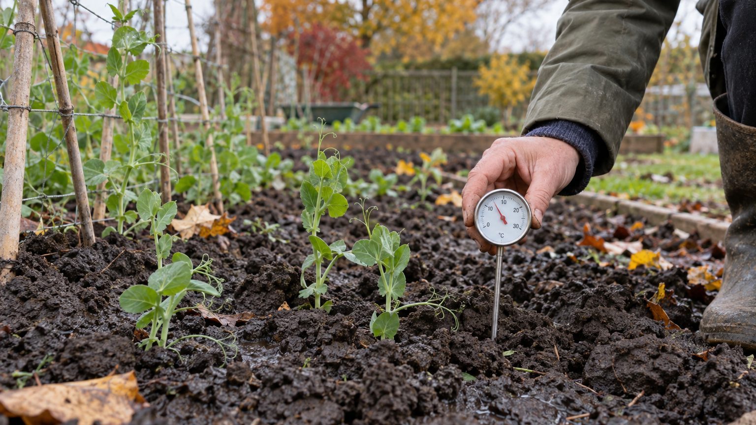 « Je pensais que tous les pois se semaient en novembre » : pourquoi la moitié de mon rang n'a jamais levé au printemps
