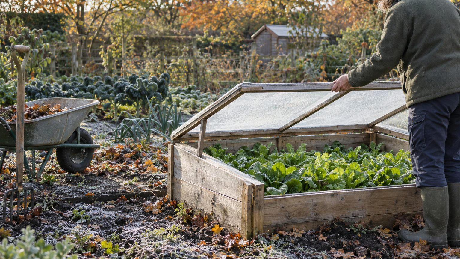 Le châssis potager : cultiver hors saison sans serre
