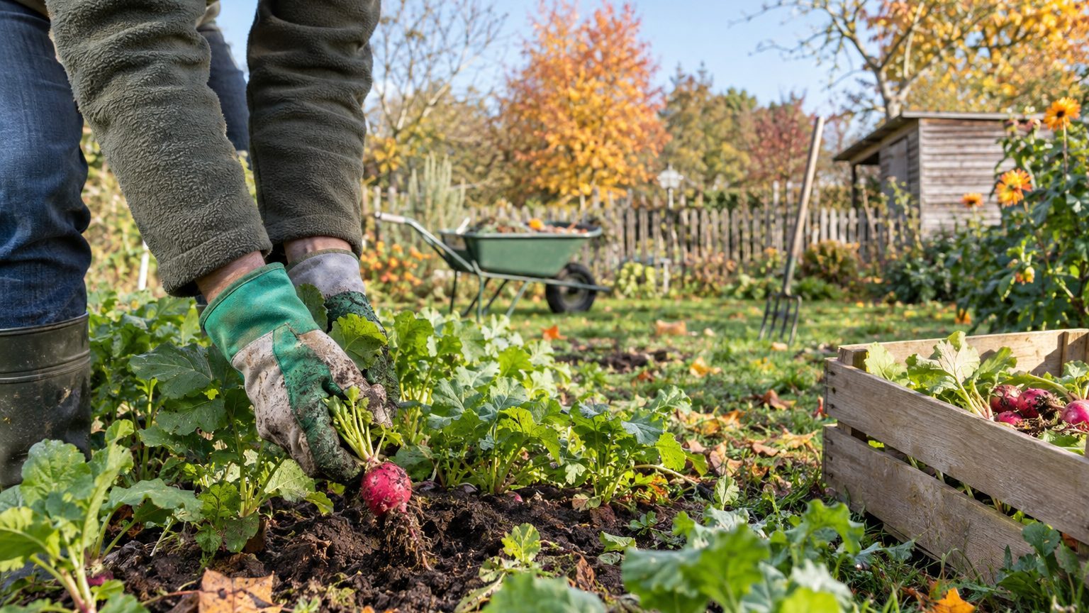 Mes radis ne grossissent pas : les 4 causes les plus fréquentes