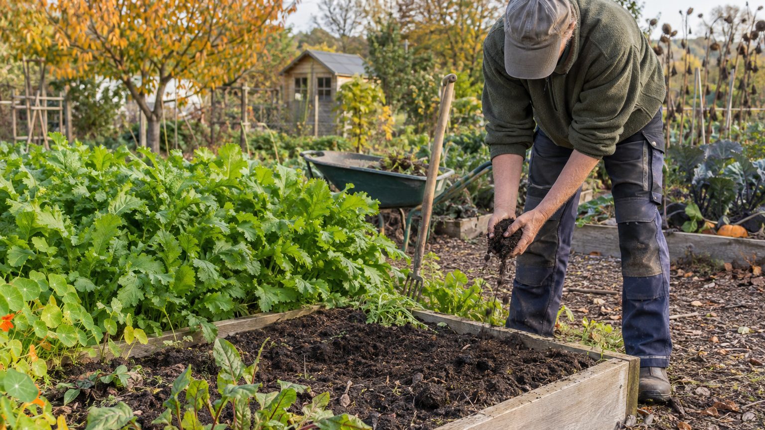 Moutarde engrais vert : rôle, semis et destruction au potager