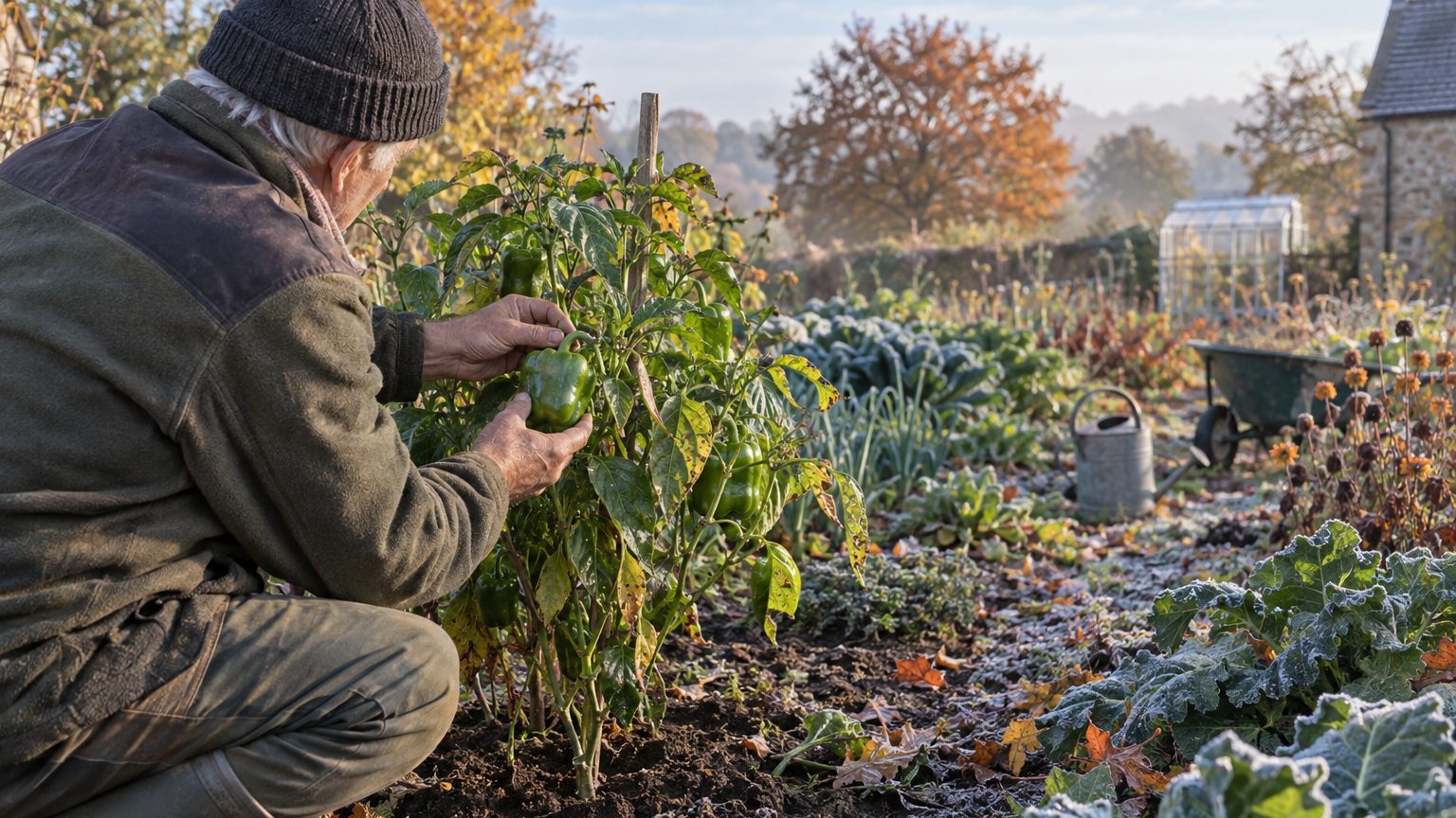 Pied de poivron en automne : que faire après les premiers froids ?