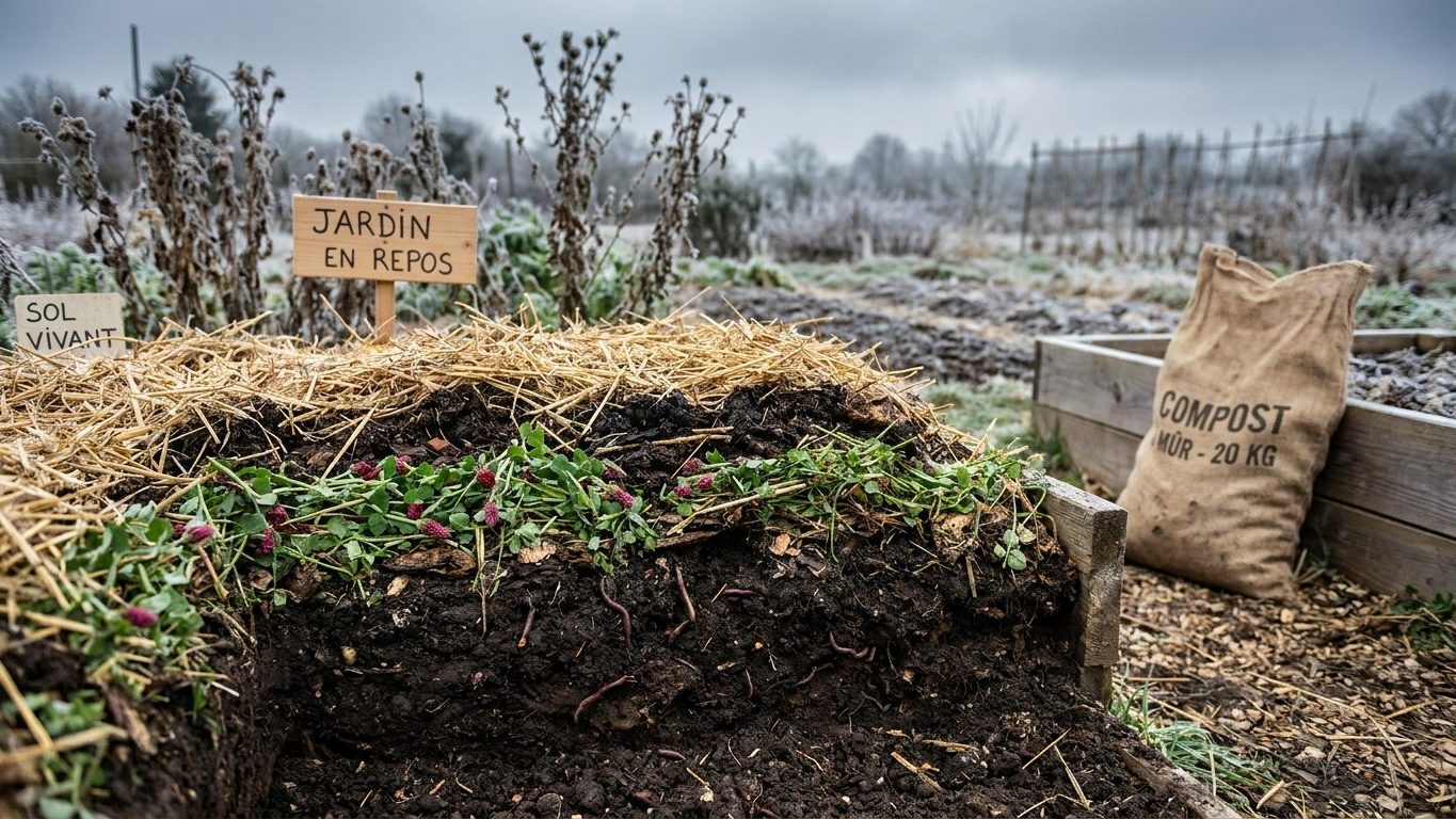 Préparer sol potager hiver engrais vert : le guide complet