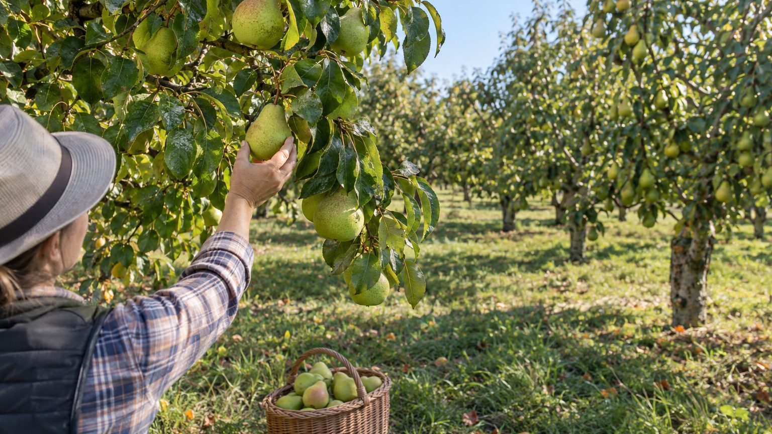 Quand cueillir la poire Williams et combien de temps la conserver