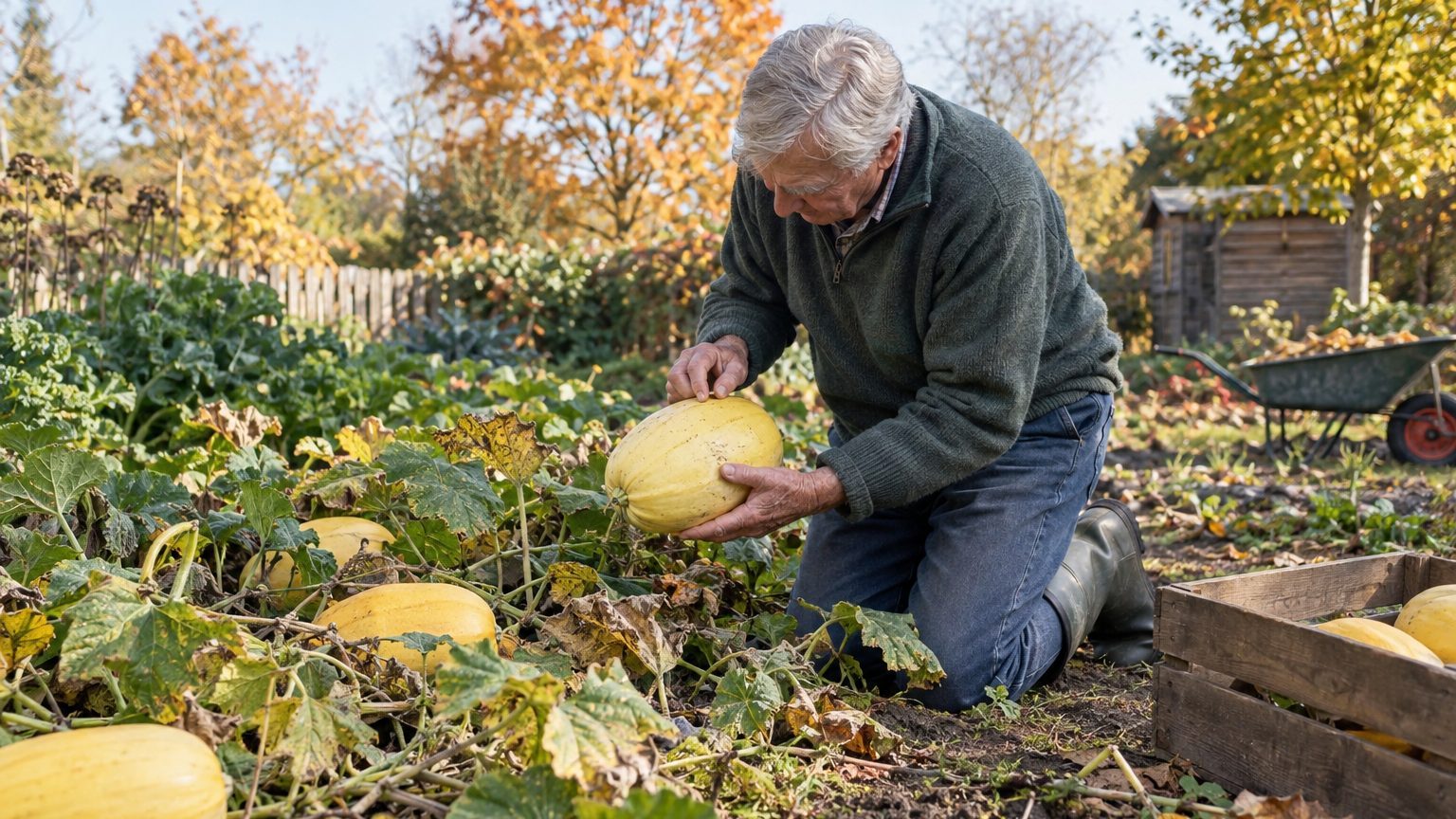 Quand cueillir les courges spaghetti : les signes de maturité