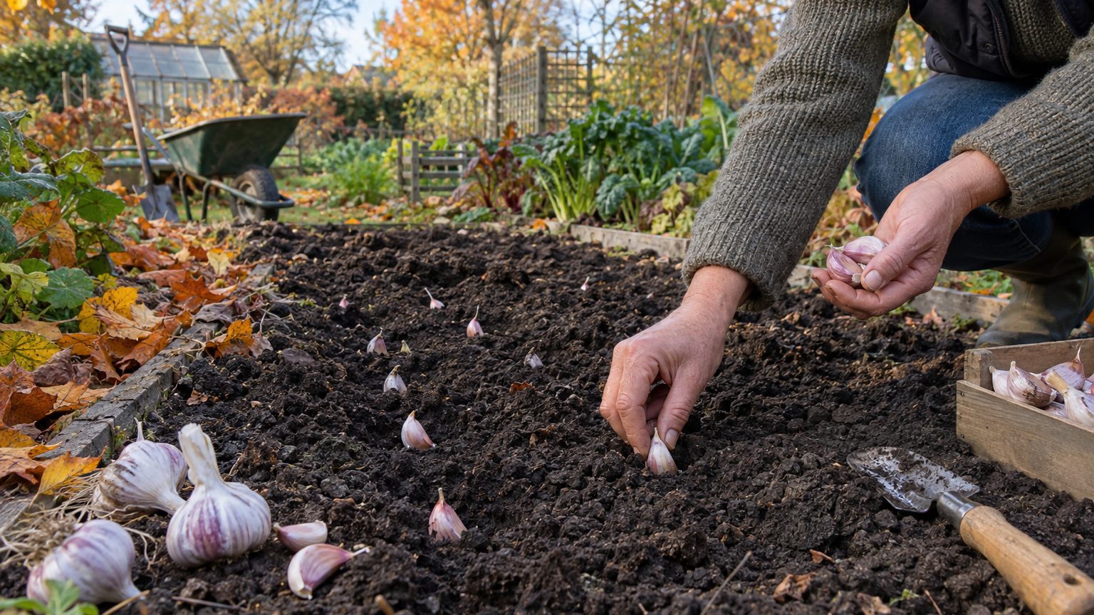 Quand planter l'ail : mois idéal, date limite et variétés d'automne