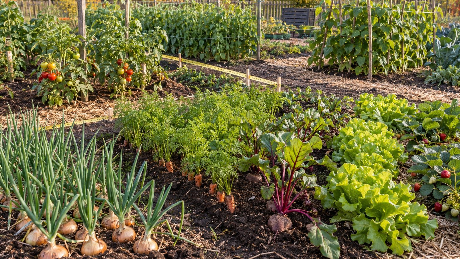 Que planter à côté de l'oignon ? Compagnons, distances, plantes à éviter