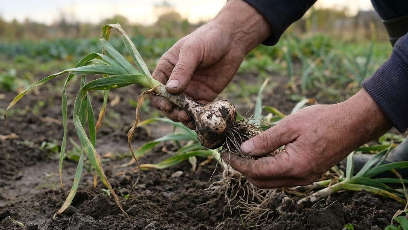 Récolter l'ail : signes de maturité, arrachage et conservation