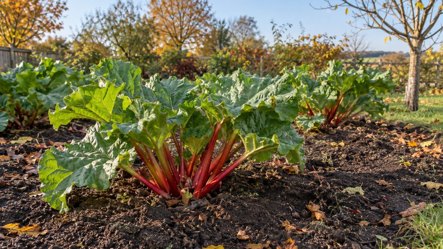 Rhubarbe : où et quand la planter, arrosage et distance à un arbre