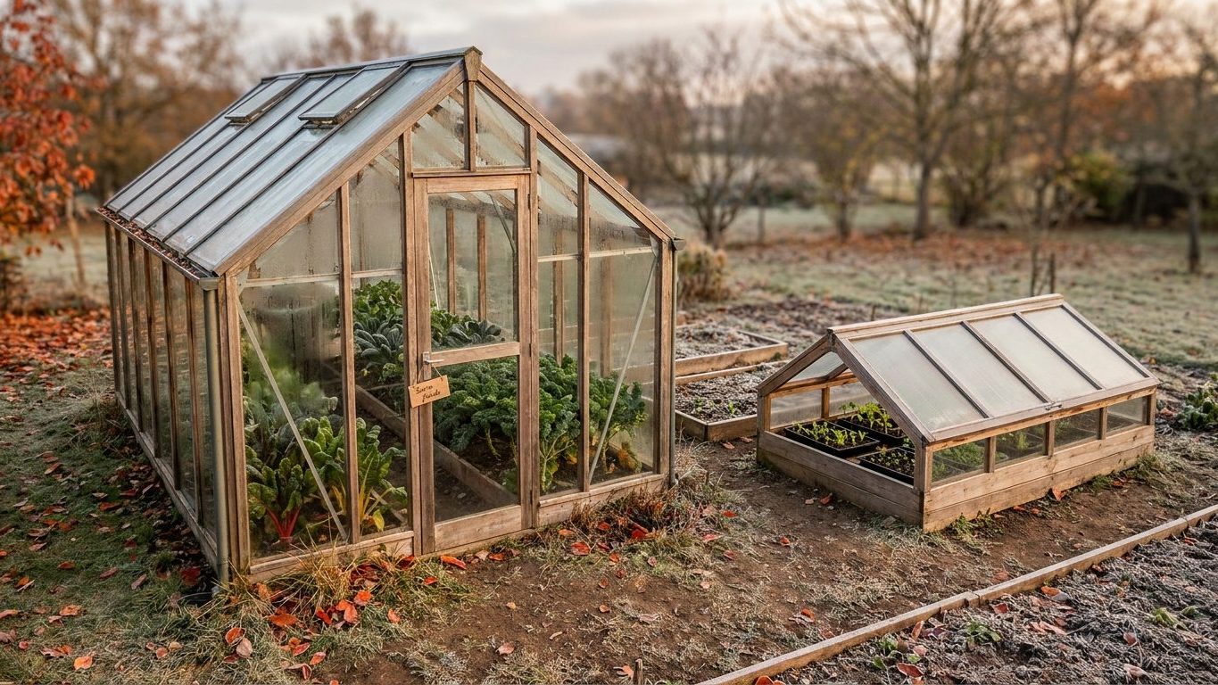 Serre froide ou châssis : le comparatif pour choisir selon votre potager et votre budget